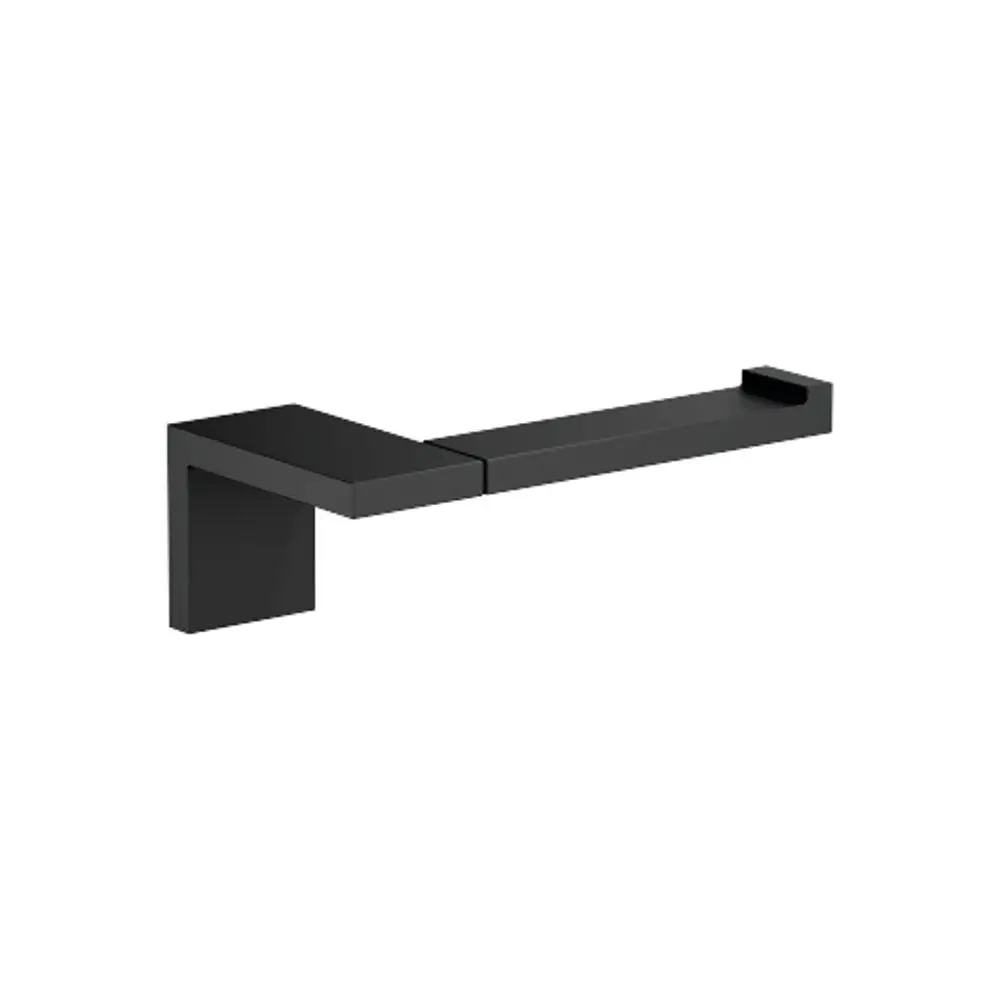 Dornbracht-SYMETRICS-Papierrollenhalter-Ausladung 90mm-schwarz matt, 83500980-33 Galeriebild 1